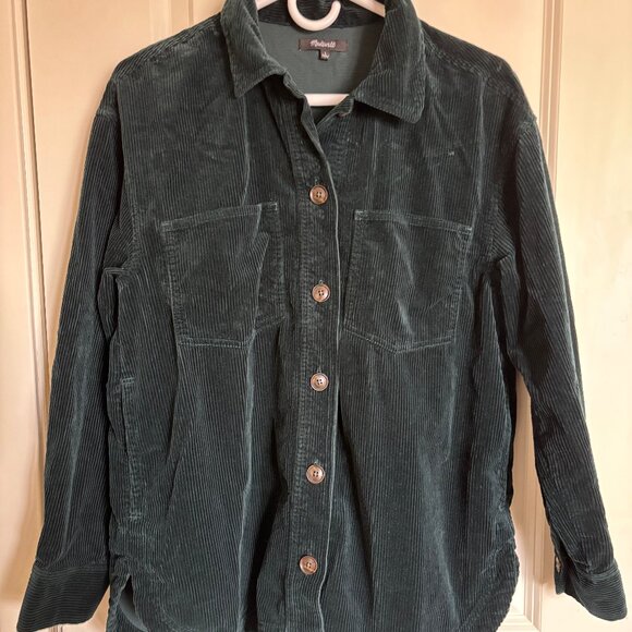 Madewell Corduroy Kentwood Oversized Shirt-Jacket - Picture 3 of 8